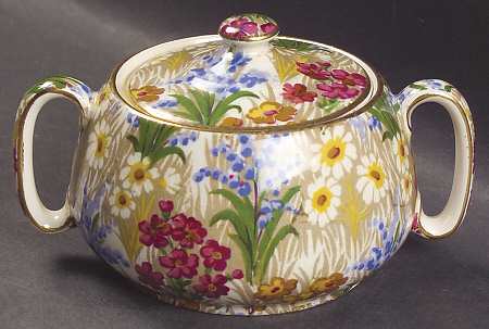 Marguerite (Gold Trim) Countess Sugar Bowl and Lid