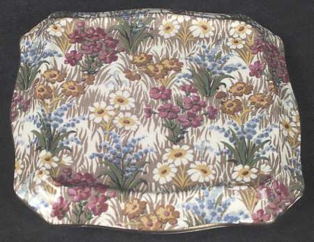 Marguerite (Gold Trim) Square Tea Tile