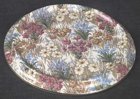 Marguerite (Gold Trim) Tea Tile