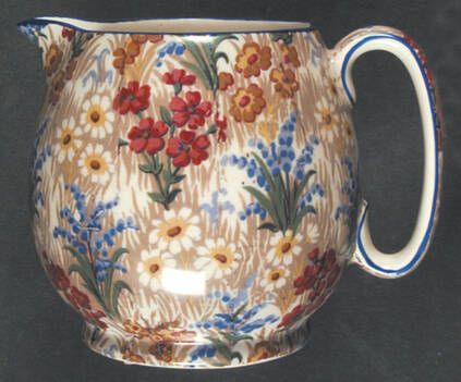Marguerite (Blue Trim) Countess Creamer