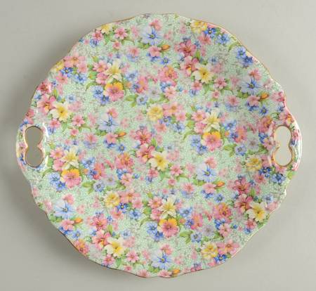 Marion (Older) Handled Cake Plate