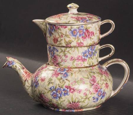 Mayfair Mini Teapot Stacking Set (Creamer, Sugar)