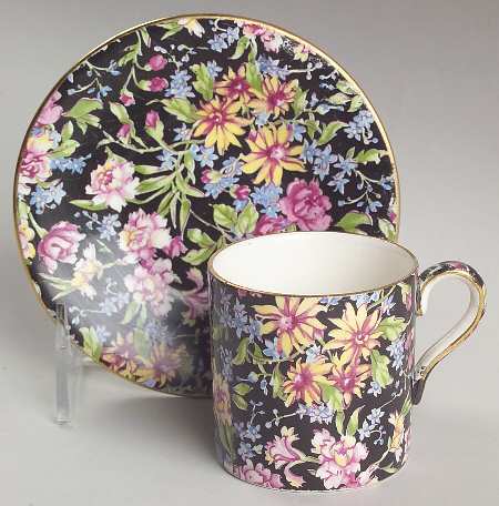 Nantwich Flat Demitasse Cup & Saucer Set