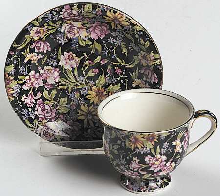 Nantwich Footed Demitasse Cup & Saucer Set