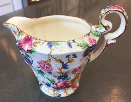 Old Cottage Chintz (Pre 1960, Cream) Stuart Creamer