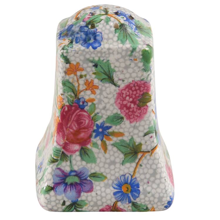 Old Cottage Chintz (Pre 1960, Cream) Fife Pepper Shaker