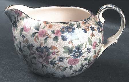 Old Cottage Chintz (Pre 1960, Cream) Elite Creamer