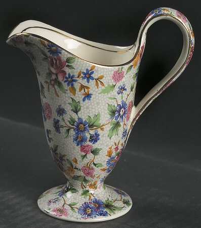 Old Cottage Chintz (Pre 1960, Cream) Grecian Creamer