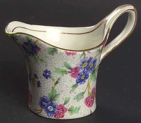 Old Cottage Chintz (Pre 1960, Cream) Eaton Individual Breakfast Set Creamer