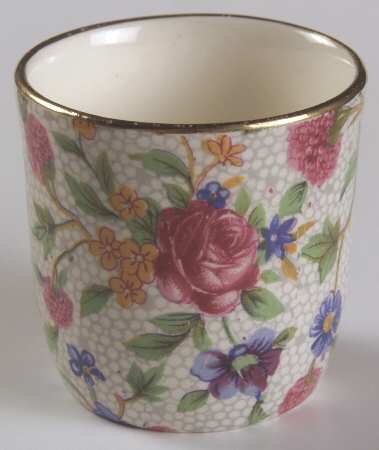 Old Cottage Chintz (Pre 1960, Cream) Single Egg Cup