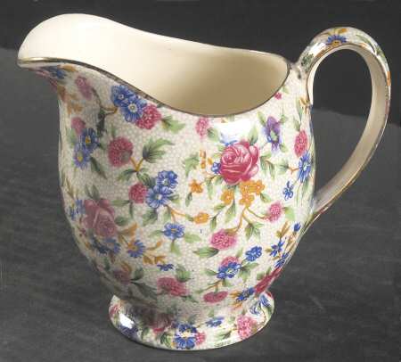 Old Cottage Chintz (Pre 1960, Cream) 12 Oz Albans Jug