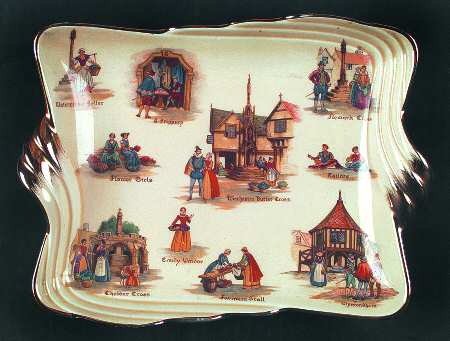 Old English Markets Humber Shape Tray