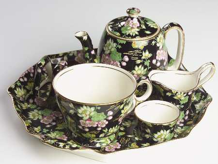 Orient 6-Piece Breakfast Set (Footed Cup)