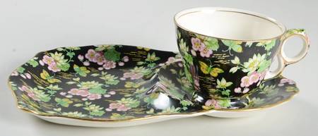 Orient Dessert Plate & Cup Set