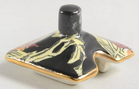 Pekin Black (Gold Trim) Lid for Mustard Jar