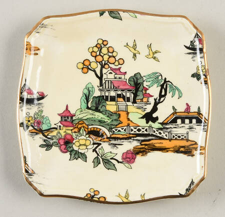 Pekin Cream Underplate for Jam/Jelly