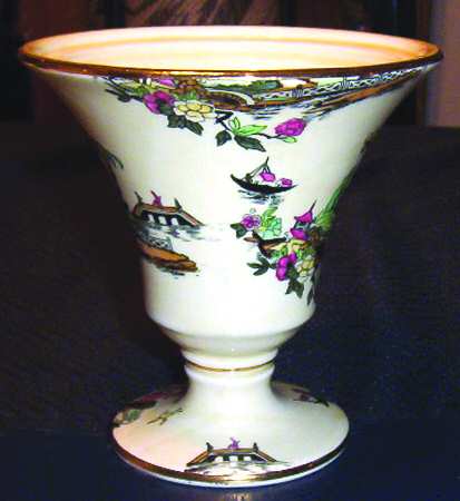 Pekin Cream Candy Jar No Lid
