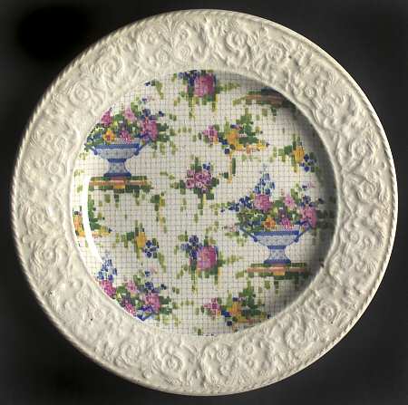 Pelham Salad Plate w/Wedgwood Border