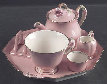 Petunia 6-Piece Breakfast Set (Flat Cup)