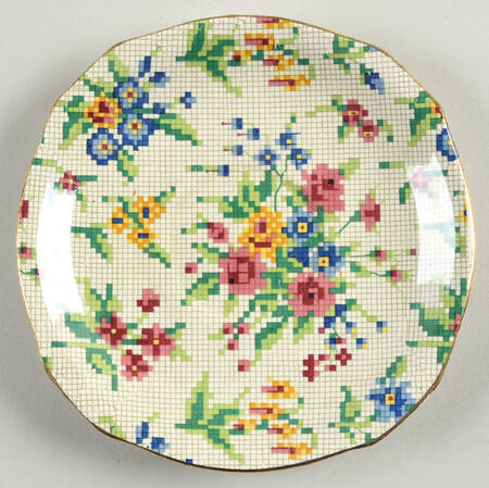 Queen Anne Saucer for Flat Cup