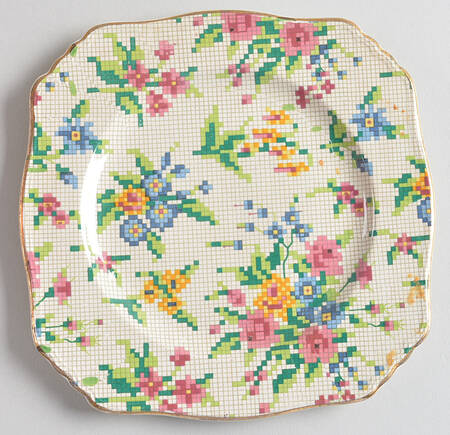 Queen Anne Square Bread & Butter Plate