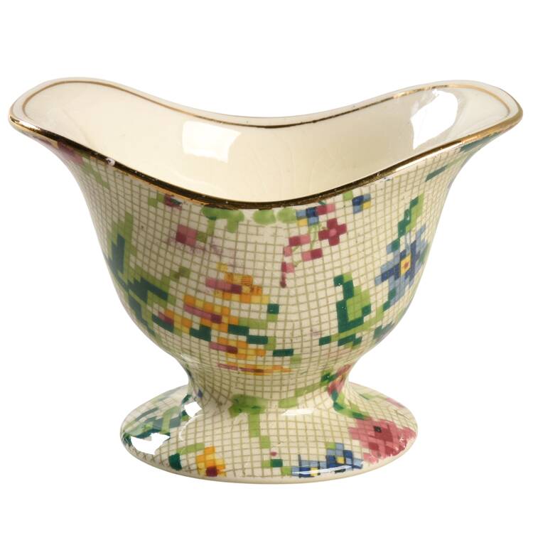 Queen Anne Grecian Shape Open Sugar Bowl
