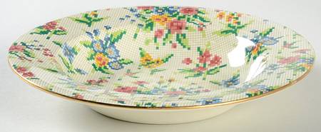 Queen Anne Rim Soup Bowl