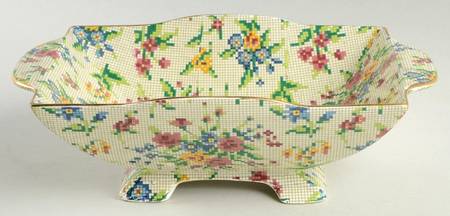 Queen Anne 9" Rectangular Vegetable Bowl