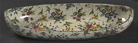 Queen Anne Canoe Shape Tray