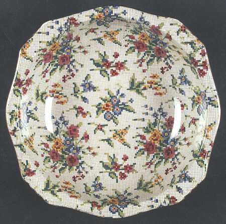 Queen Anne Large Square Fruit Bowl