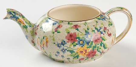 Queen Anne Mini Stacking Teapot No Lid