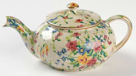 Queen Anne Mini Stacking Teapot & Lid