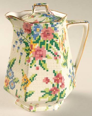 Queen Anne Sextet Syrup with Lid, No Underplate