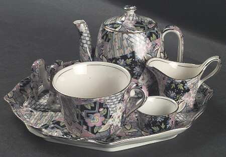 Quilt 6-Piece Breakfast Set (Flat Cup)