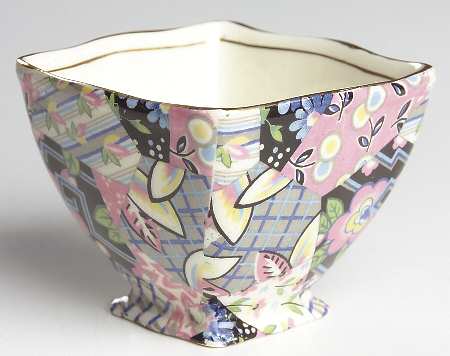 Quilt Ascot Straight Open Sugar Bowl