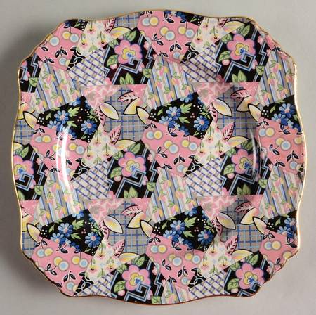 Quilt Square Salad Plate