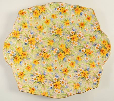 Richmond (Older) Square Handled Cake Plate