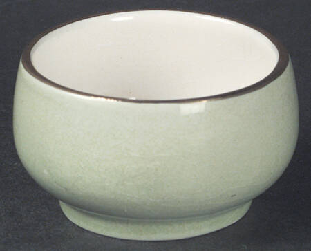 Rosebud Green (Green Background) Breakfast Set, Open Sugar Only