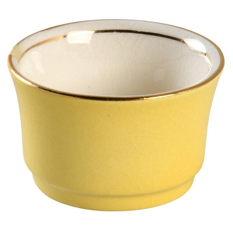 Rosebud Yellow (Yellow Background) Breakfast Set, Open Sugar Only