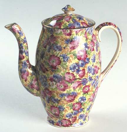 Royalty (Older) Perth Shape Coffee Pot & Lid