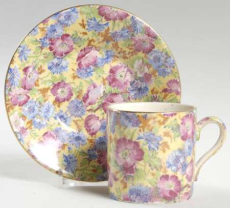 Royalty (Older) Flat Demitasse Cup & Saucer Set