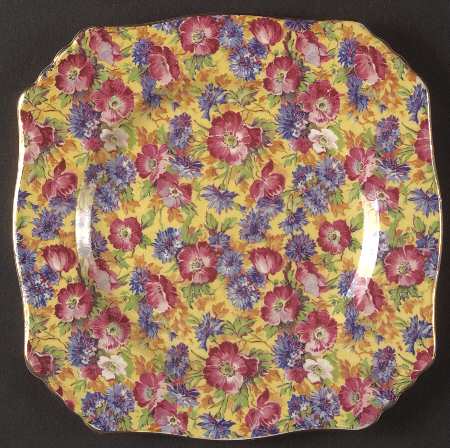 Royalty (Older) Square Dessert Plate