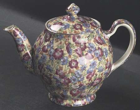 Royalty (Older) Unknown Shape #1 Teapot & Lid