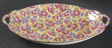 Royalty (Older) Handled Malta Shape Oval Tray
