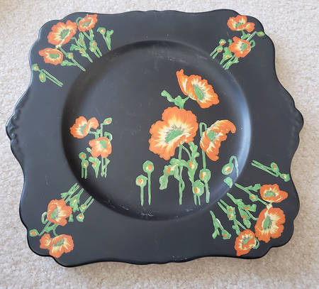 RWI7 Square Handled Cake Plate