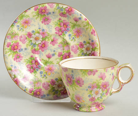 Shrewsbury Footed Cup & Saucer Set