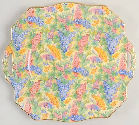Somerset Square Handled Cake Plate