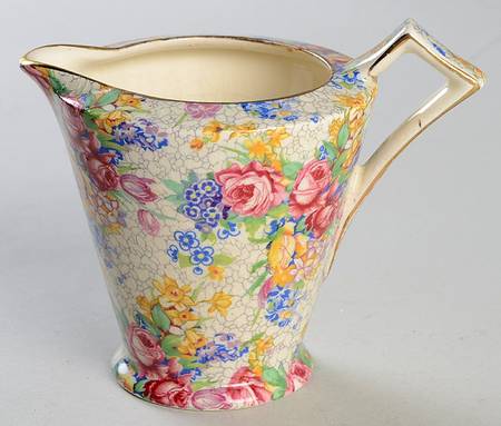 Spring (Rose Floral Chintz) Hastings Creamer