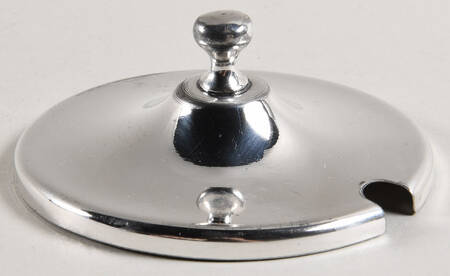 Summertime (Pre 1960, Cream Background, Gold Trim) Metal Lid for Jam/Jelly