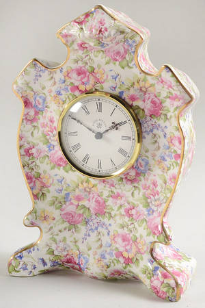 Summertime (Earthenware, Circa 1995) Mantel Clock